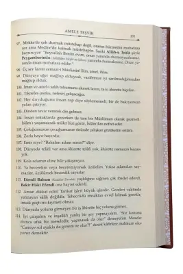 Mahmud Efendi Hazretlerinden Duyulan Hikmetli Sözler - Deri Cilt - Ahıska Yayınevi (1)