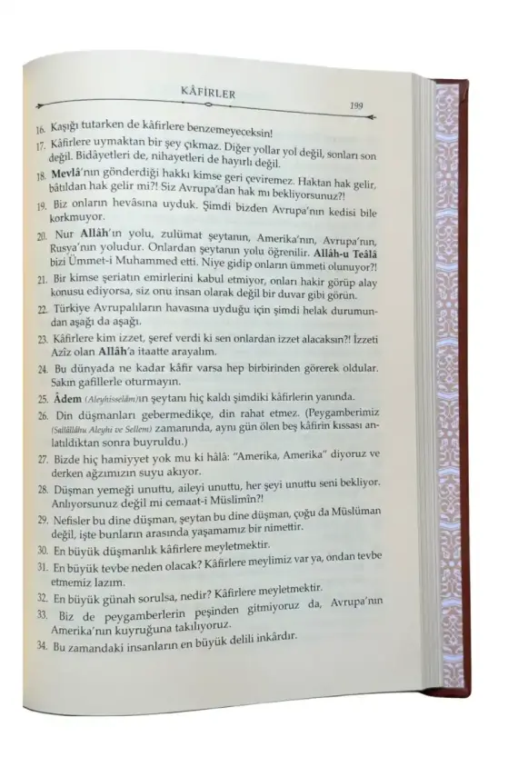 Mahmud Efendi Hazretlerinden Duyulan Hikmetli Sözler - Deri Cilt - 3