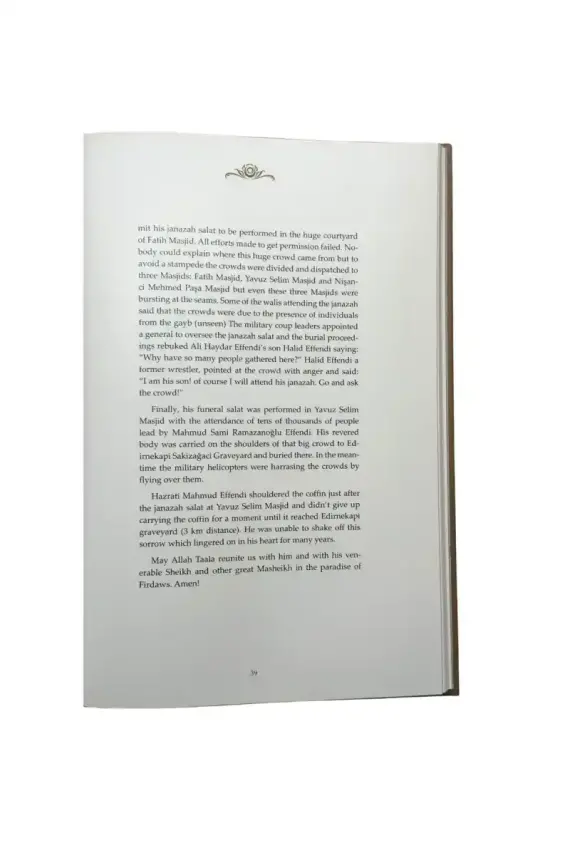Mahmud Efendi Hazretlerinin Hayatı İngilizce - 4