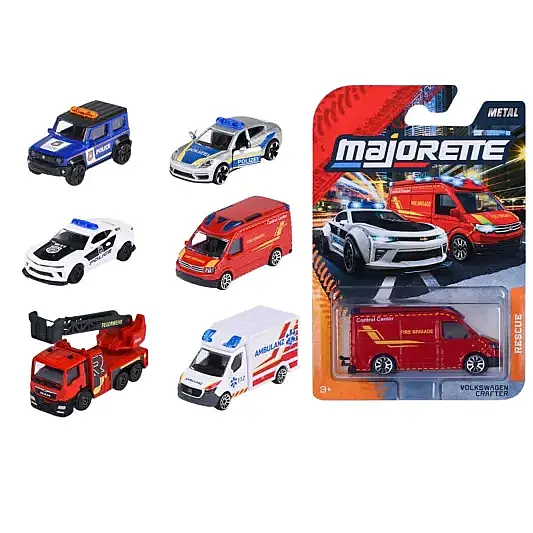 Majorette Rescue Premium Cars - 2