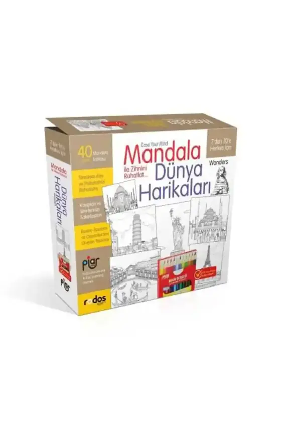 Mandala Dünya Harikaları - 1