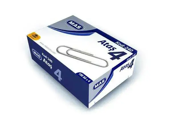 Mas 240 Ataş (Nikel Kaplı) No:4 100Lü - 1