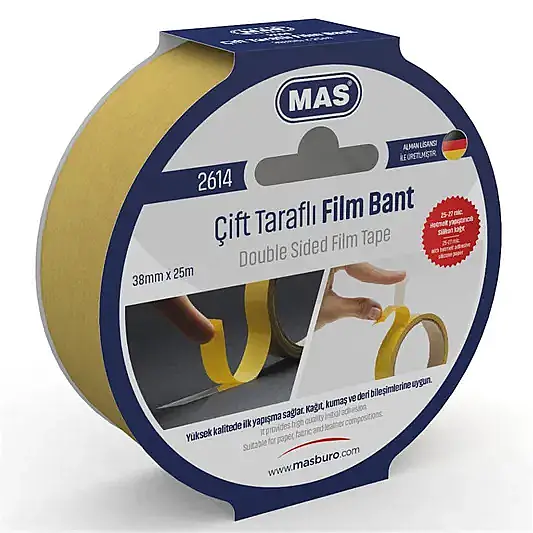 Mas 2614 Çift Taraflı Bant 38 x 25 mm - 2