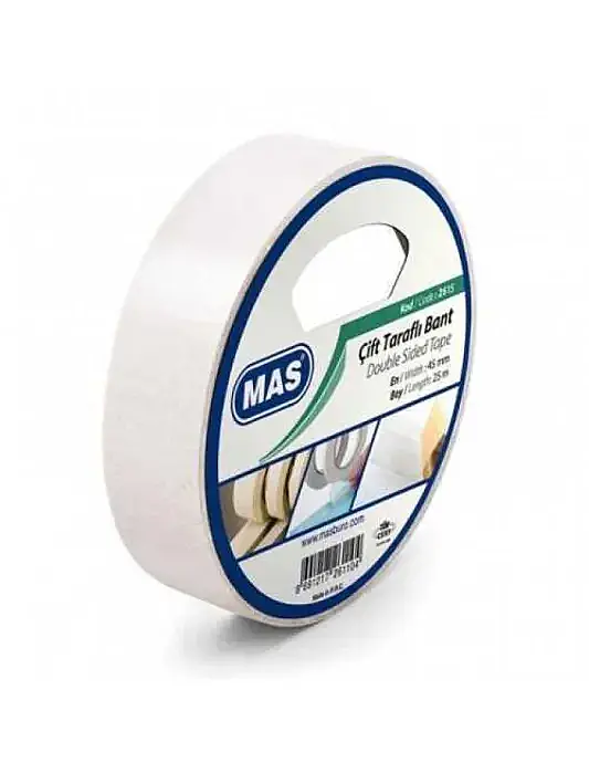 Mas 2615 Çift Taraflı Bant 45 x 25 mm - 2