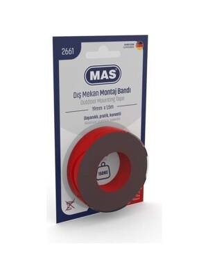 Mas 2661 Montaj Bandı Dış Mekan Güçlü 19Mmx1,5M - 2