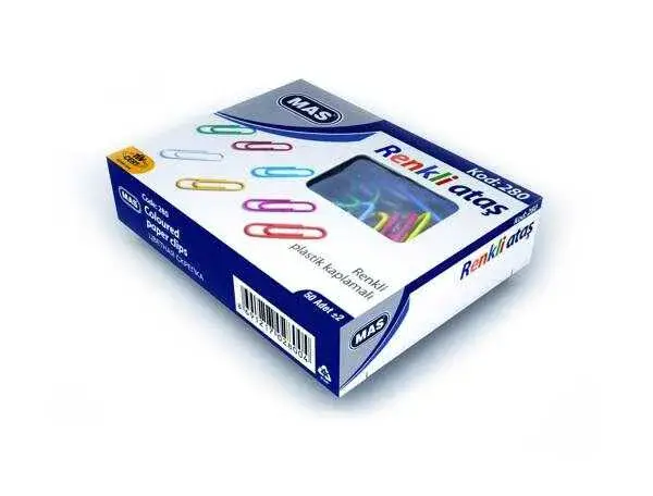 Mas 280 Renkli Ataş (Pvc Kaplı) 28 Mm. - 1