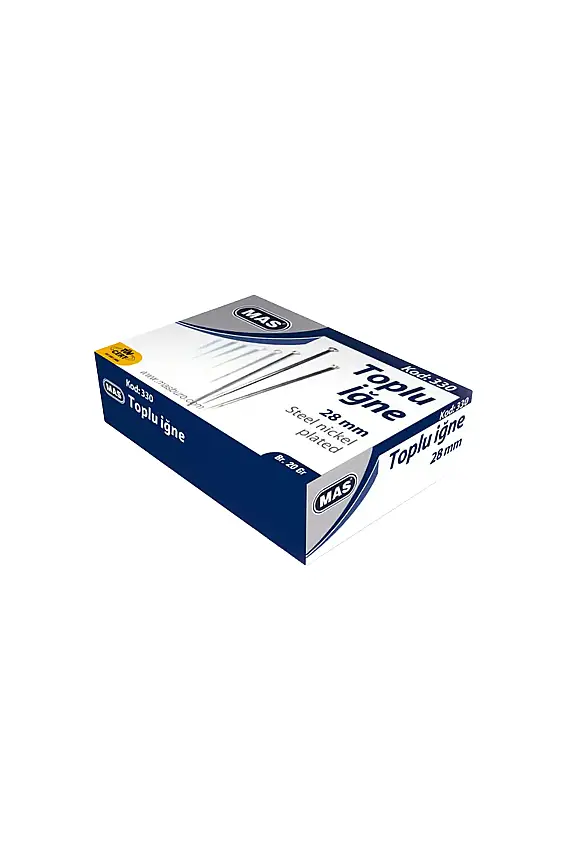 Mas 330 Toplu İğne 28 mm 20 gr - 1
