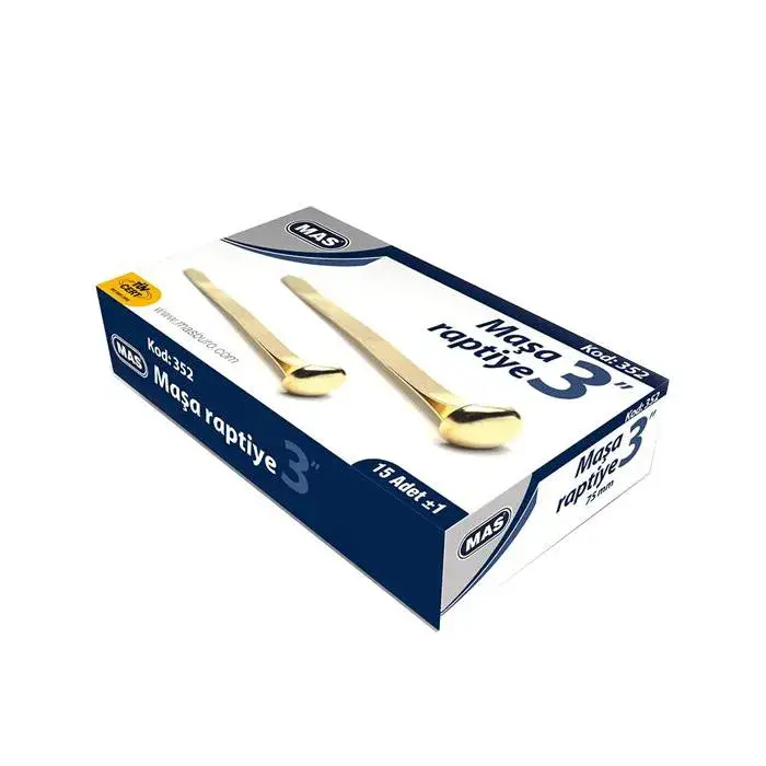 Mas 338 Toplu İğne 500 Gr.Nikelli 28 Mm. - 1