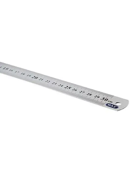 Mas Çelik Cetvel 30 cm - 1