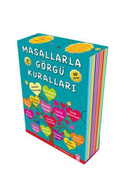 Masallarla Görgü Kuralları 10 Kitap Set - Timaş Çocuk Yayınları (1)