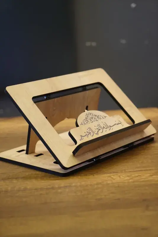 Masaüstü Ahşap Rahle - 4