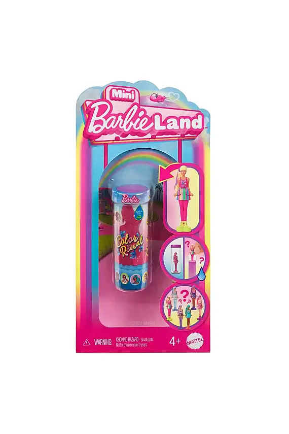 Mattel Mini Barbieland Color Reveal Bebekler - 1