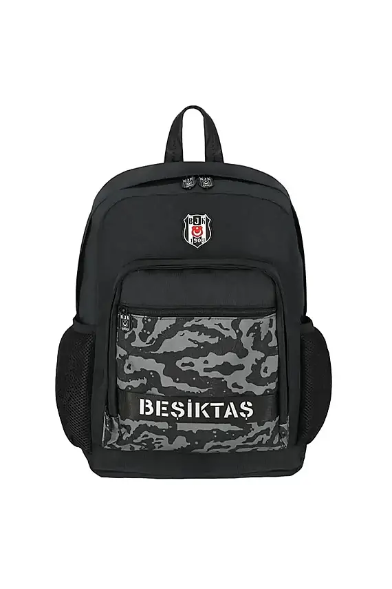 Me Beşiktaş Kamuflaj Desenli Kolon Detaylı Sırt Çantası - 1