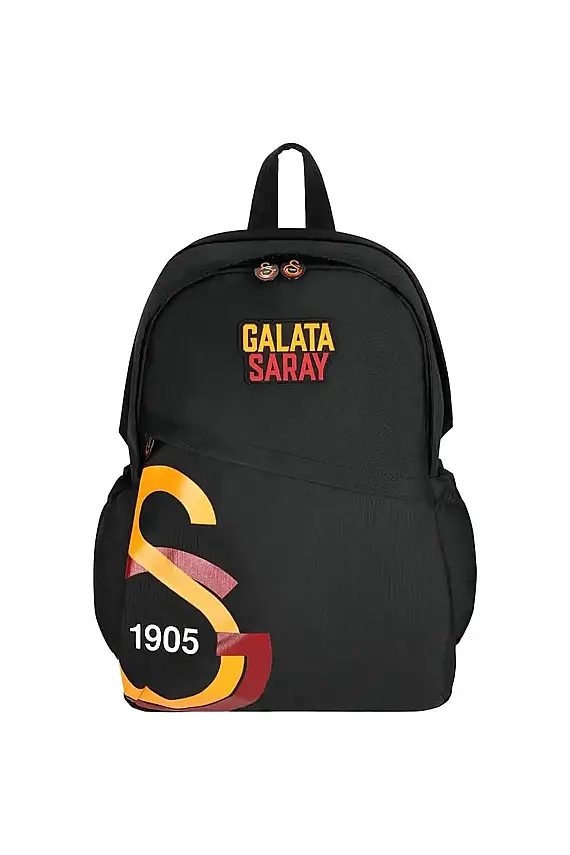 Me Galatasaray Logo Detaylı Siyah Sırt Çantası - 1