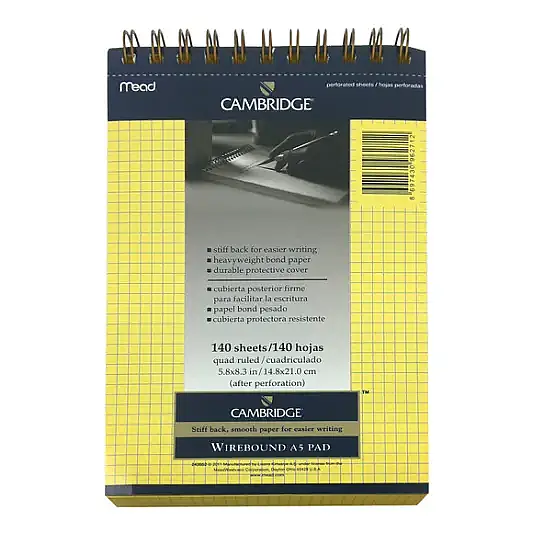 Mead Cambridge Çizgili Bloknot 140 Yp A5 - 2