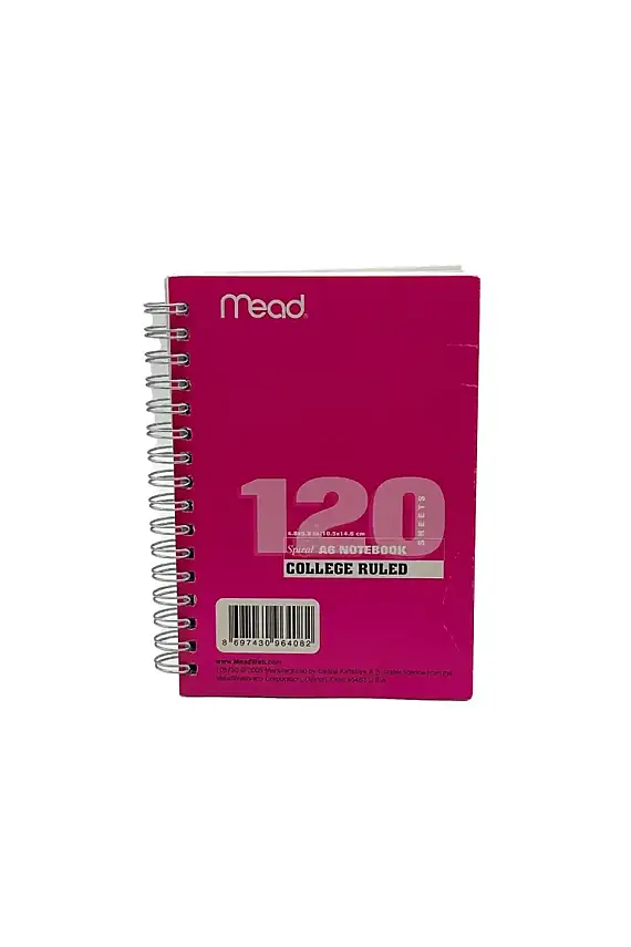 Mead College Ruled Çizgili Bloknot 120 Yp A6 - 1