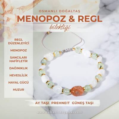 Menopoz, Regl Doğal Taş Bileklik - 2