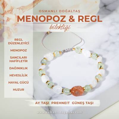 Menopoz, Regl Doğal Taş Bileklik - Osmanlı Doğaltaş