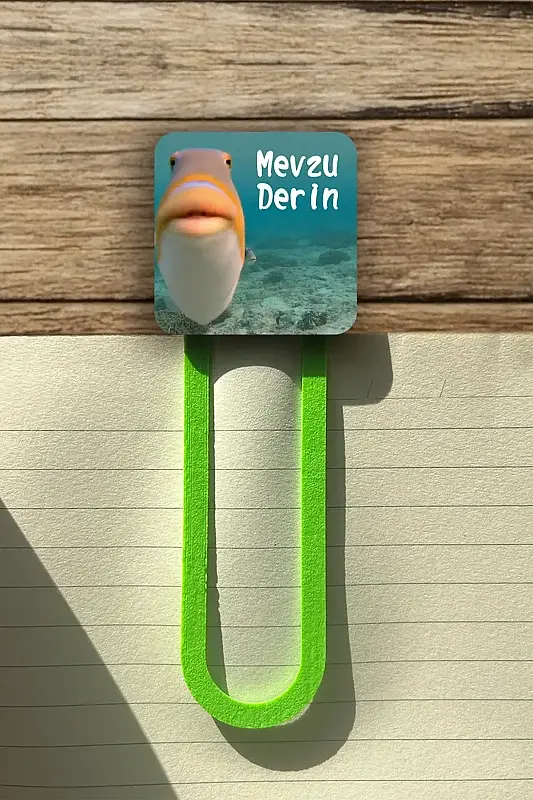 Mevzu Derin Kitap Ayracı - 1