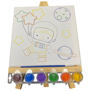 Miart Hobi Boyama Seti Astranot 20x20 cm Şovalyeli - 3