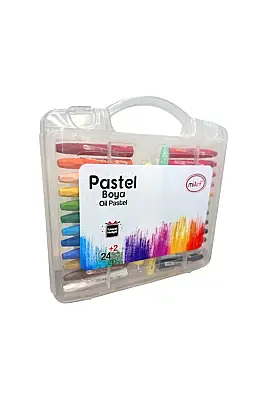 Miart Pastel Boya 24+2 Renk Çantalı - Miart (1)