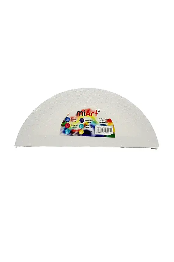 Miart Yarım Daire Tuval 25 cm - 1