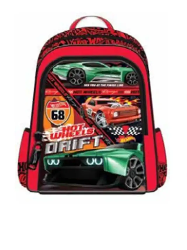 Mikro 48376 Hot Wheels İlkokul Çantası Hawk Drıft - 2