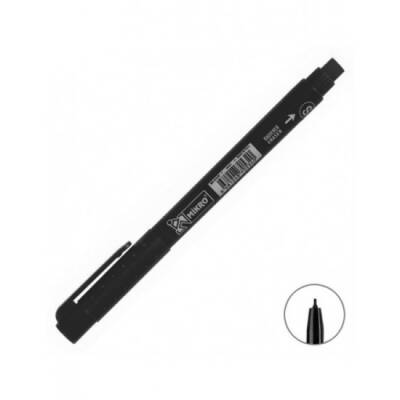 Mikro Asetat Kalemi Siyah S Uç - Mikro