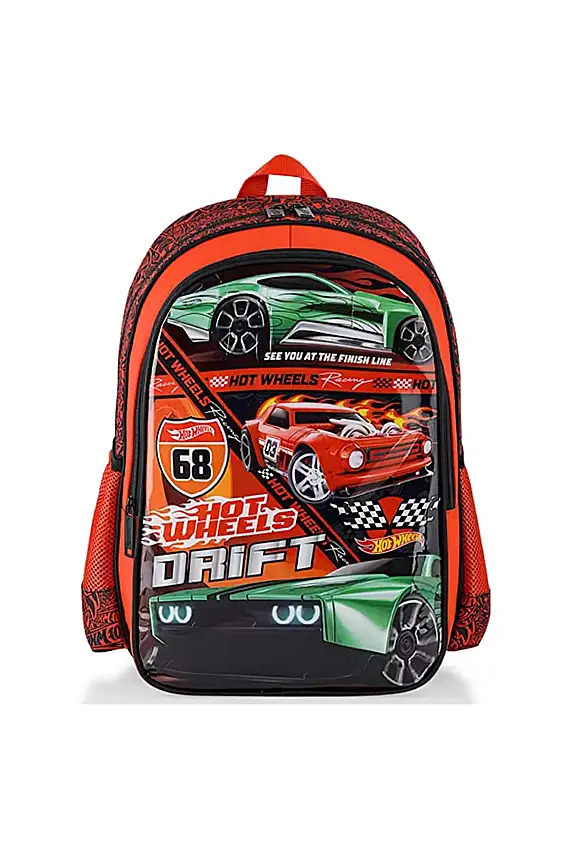 Mikro Hot Wheels İlkokul Çantası Hawk Drıft 48376 - 1