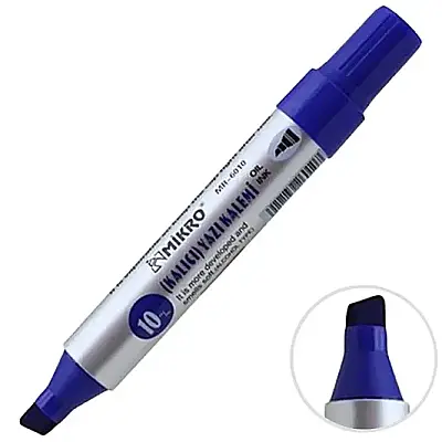 Mikro Jumbo Markör 10 mm Mavi - 3