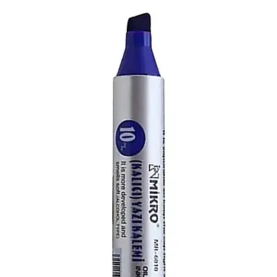 Mikro Jumbo Markör 10 mm Mavi - 5