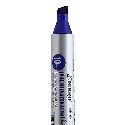 Mikro Jumbo Markör 10 mm Mavi - 5