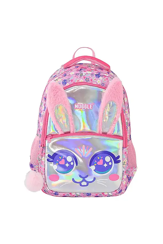 Mikro Muggle Bunny Pembe Okul Çantası Mu-7648 - 1