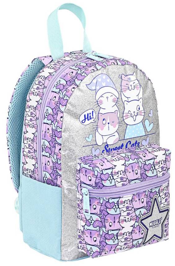 Mikro Muggle Mu-9064 Meow Koleksiyonu Anaokulu Çantası - 1