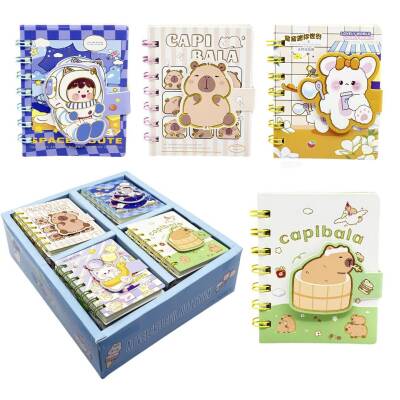 Mikro Velcro Coil Spiralli Mini Not Defteri Çizgili 80 Yp A7 - Mikro