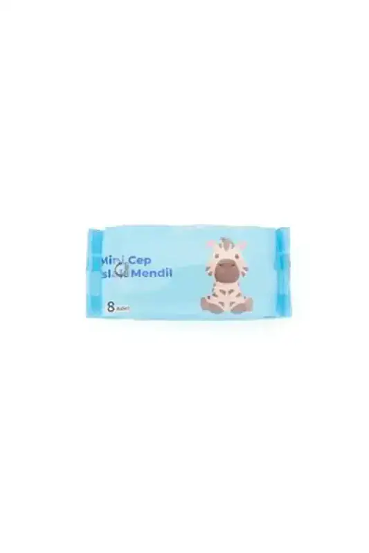 Mini Wipes Cep Tipi Islak Mendil 8 Li - 1