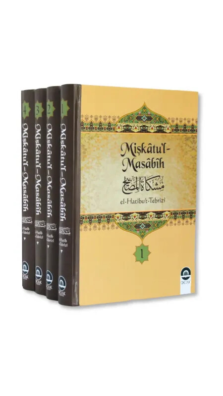Mişkatul Mesabih 4 Cilt Takım - İthal Kağıt - Ocak Yayıncılık
