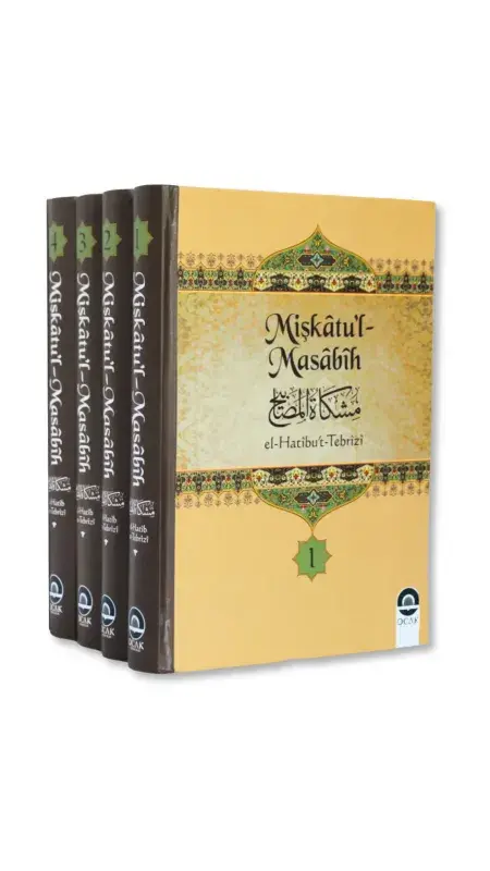 Mişkatul Mesabih 4 Cilt Takım - İthal Kağıt - 1