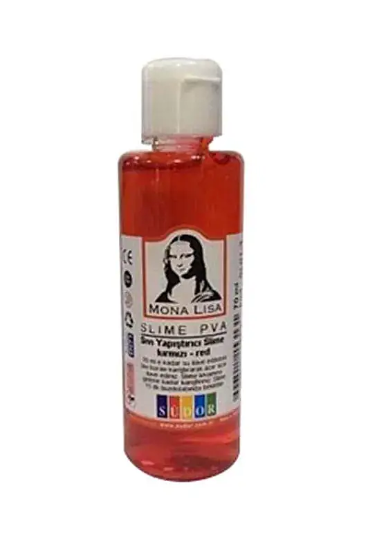 Monalisa Slıme 70 ml Sıvı Yapıştırıcı Kırmızı - 2