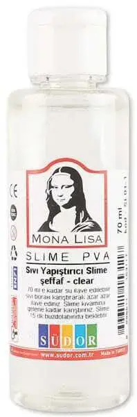 Monalisa Slıme 70Ml Sıvı Yapış.Şeffaf - 1