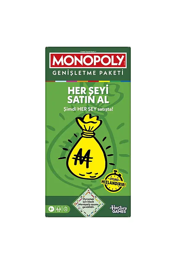 Monopoly Her Şeyi Al Genişletme Paketi - 1