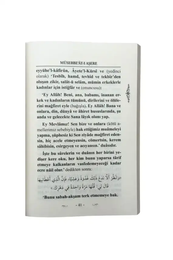 Müsebbeatı Aşere - 3