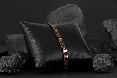 Narina Lal-Hematit Doğal Taş Erkek Bileklik - 2