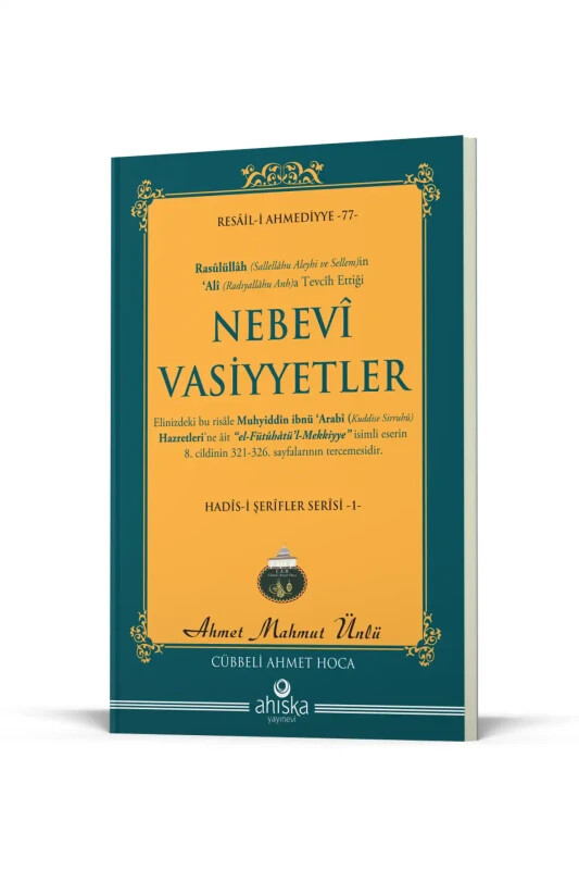 Nebevi Vasiyetler - Ahıska Yayınevi