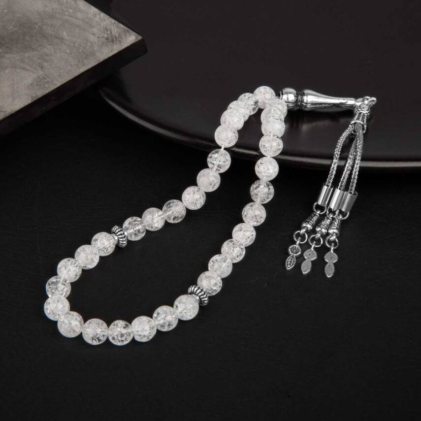Necef Doğal Taş Tesbih 33lük - 8mm - 1