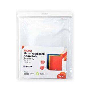 Noki Hazır Yapışkanlı Defter Kabı A4 10 Şeffaf - Noki