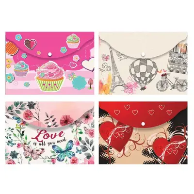 Noki Hazır Yapışkanlı Kitap Kabı 10 Lu Kırmızı - 1