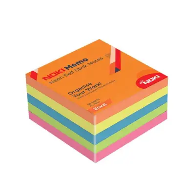 Noki Memo 75*75 Neon Envai Küp Blok 450 Sf - 2