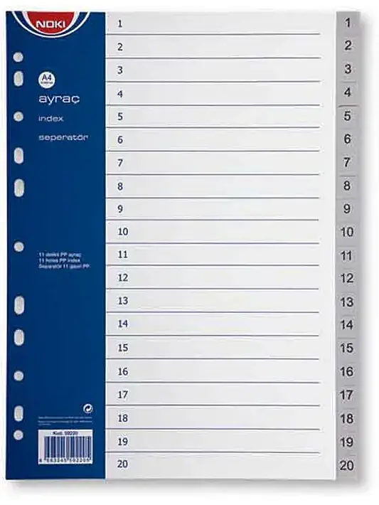 Noki Seperatör 1-20 Rakam - 2