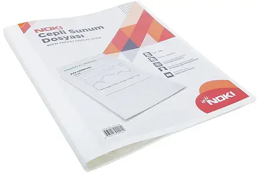 Noki Sunum Dosyası 100 Lü Cepli Beyaz - 2